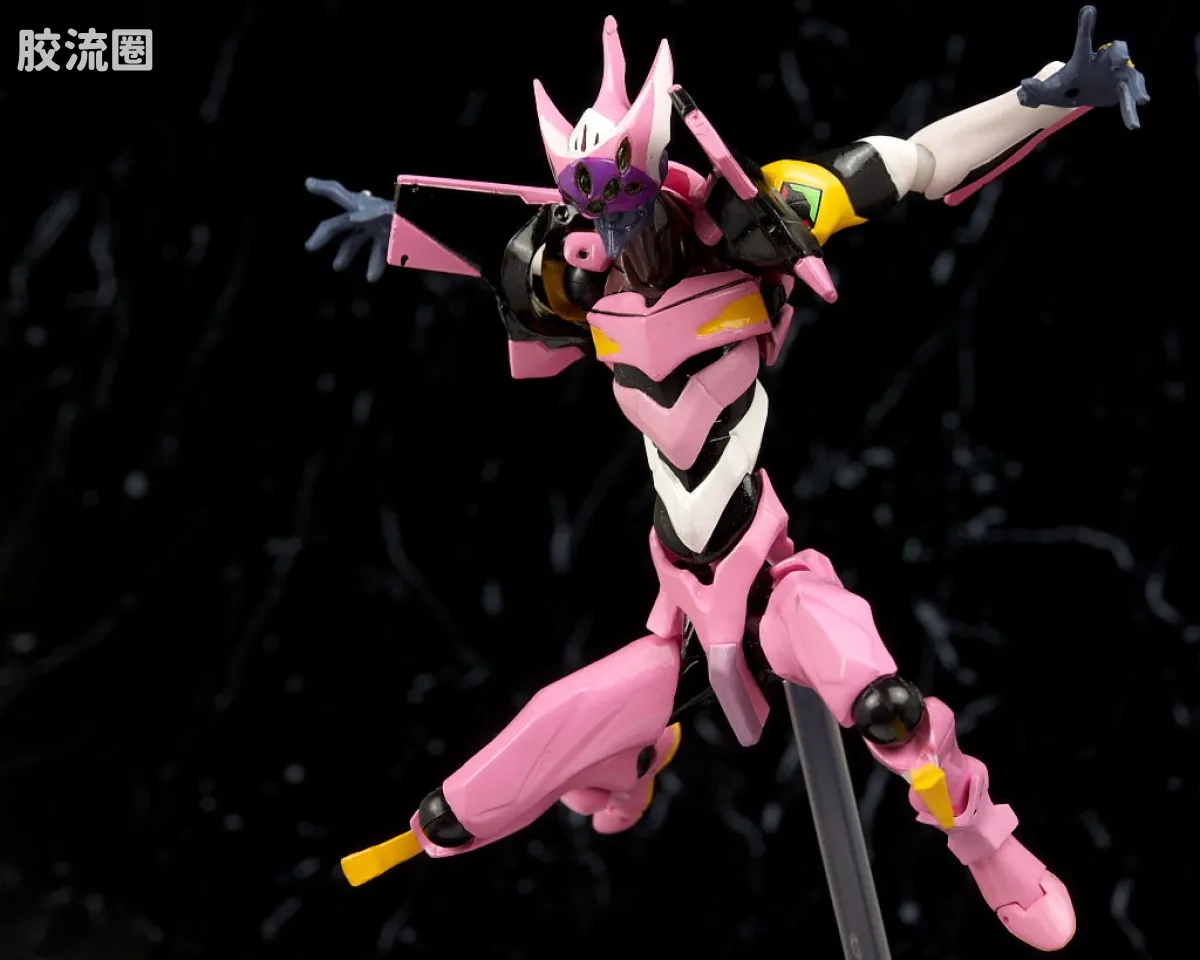 海洋堂转轮科技山口式可动系列 普通版 134号 EVA 8号机α - 图片