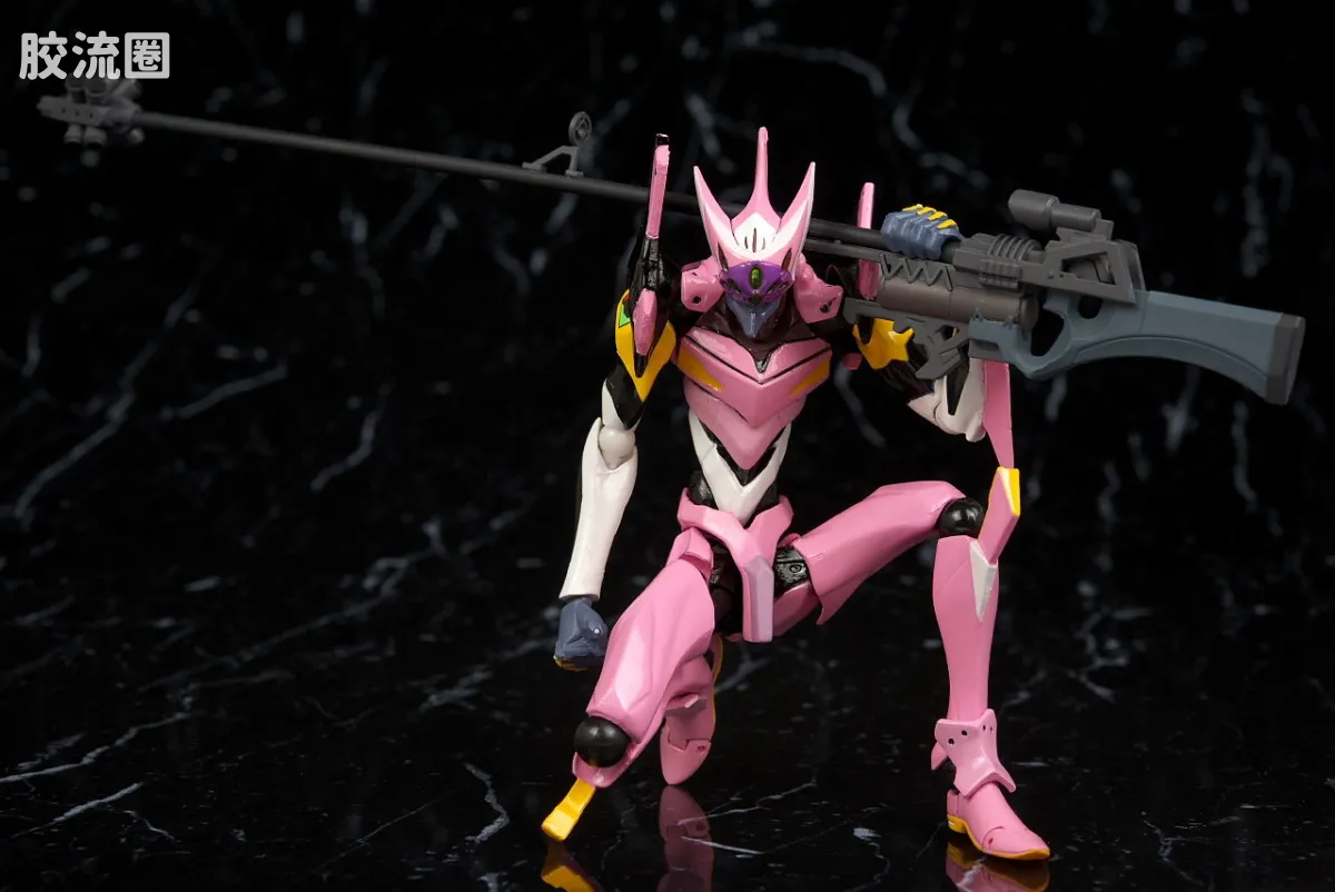 海洋堂转轮科技山口式可动系列 普通版 134号 EVA 8号机α - 图片