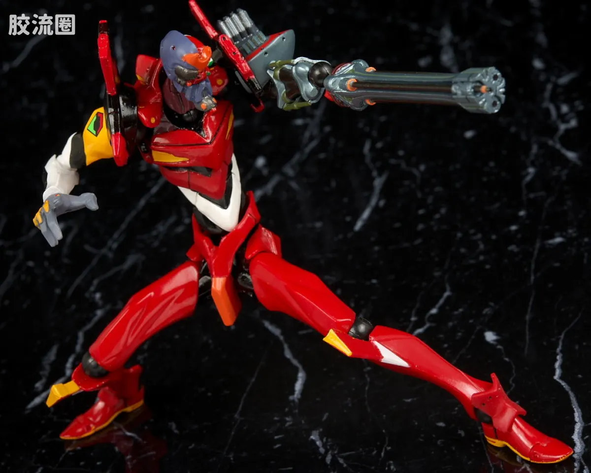 海洋堂转轮科技山口式可动系列 普通版 134号 EVA 8号机α - 图片