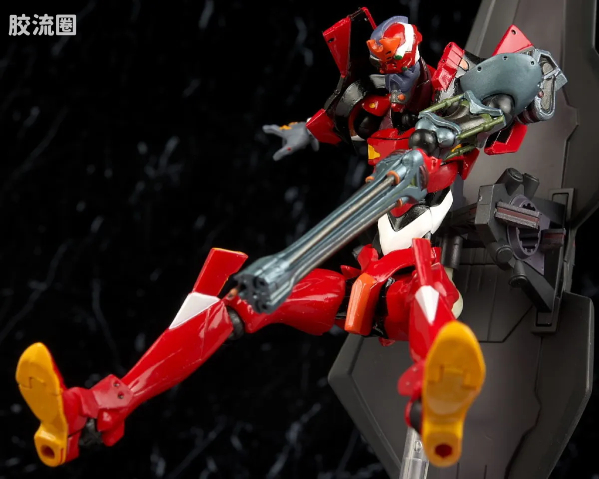 海洋堂转轮科技山口式可动系列 普通版 134号 EVA 8号机α - 图片