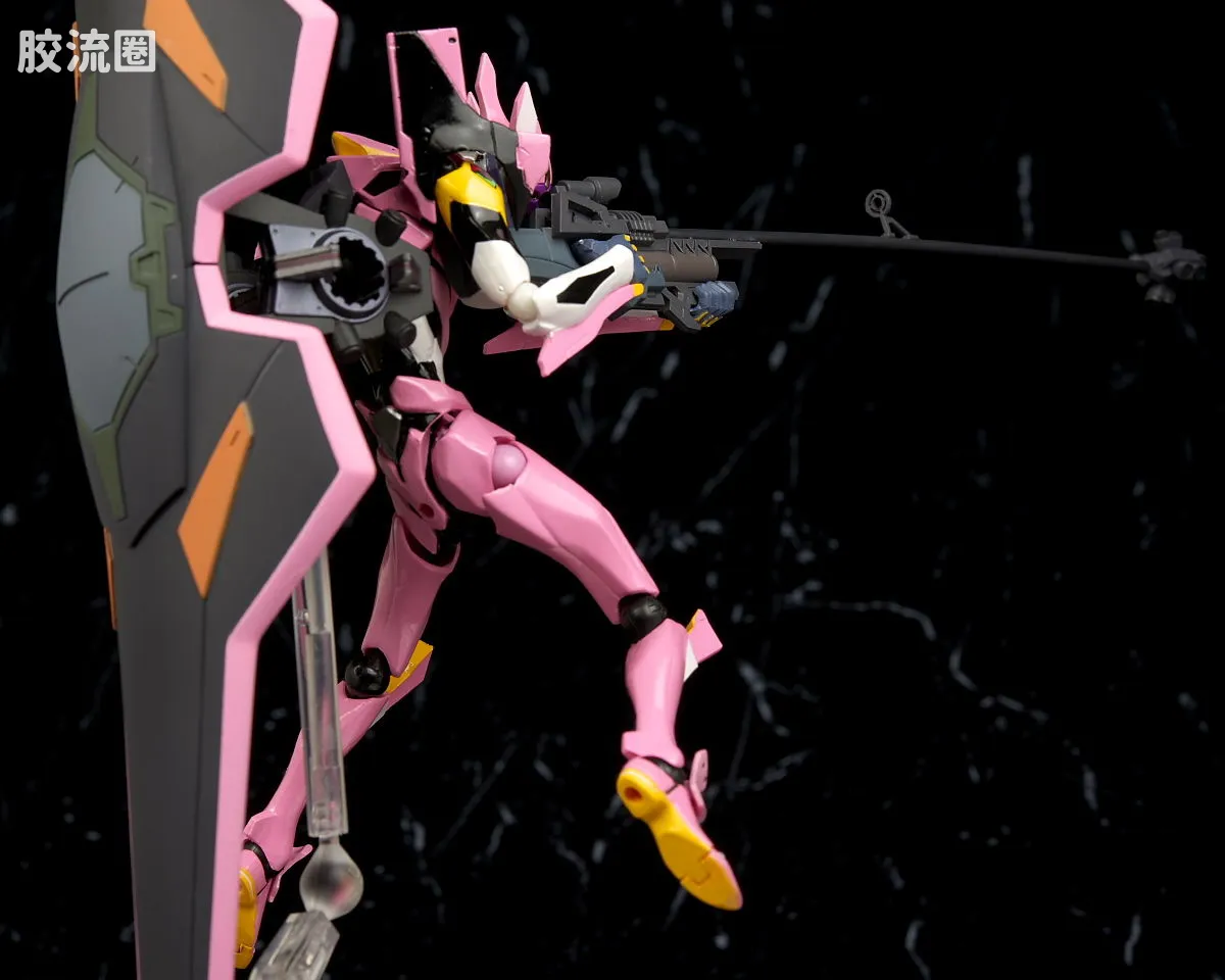 海洋堂转轮科技山口式可动系列 普通版 134号 EVA 8号机α - 图片