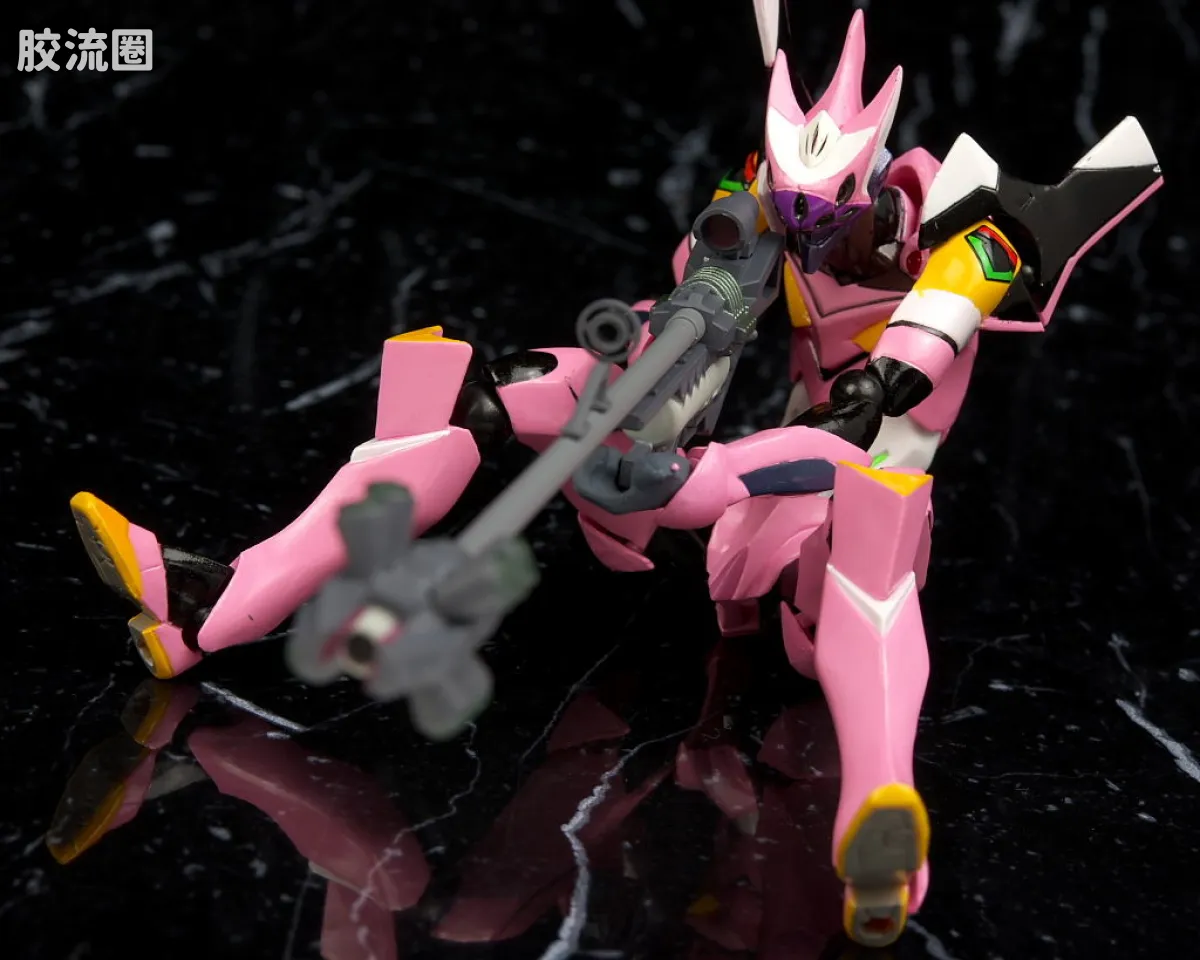 海洋堂转轮科技山口式可动系列 普通版 139号 EVA8号机β 正规实用型 - 图片