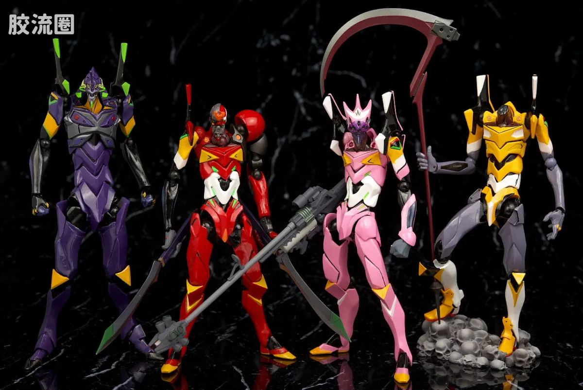 海洋堂转轮科技山口式可动系列 普通版 139号 EVA8号机β 正规实用型 - 图片