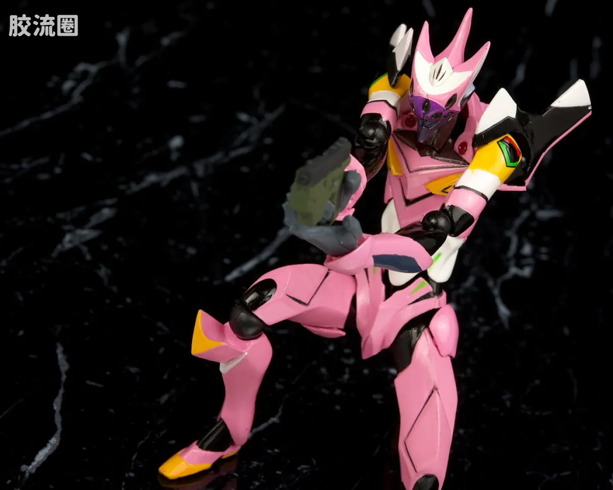 海洋堂转轮科技山口式可动系列 普通版 139号 EVA8号机β 正规实用型 - 图片