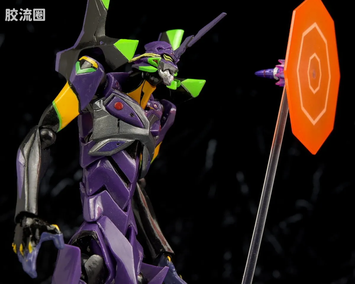 海洋堂转轮科技山口式可动系列 普通版 139号 EVA8号机β 正规实用型 - 图片