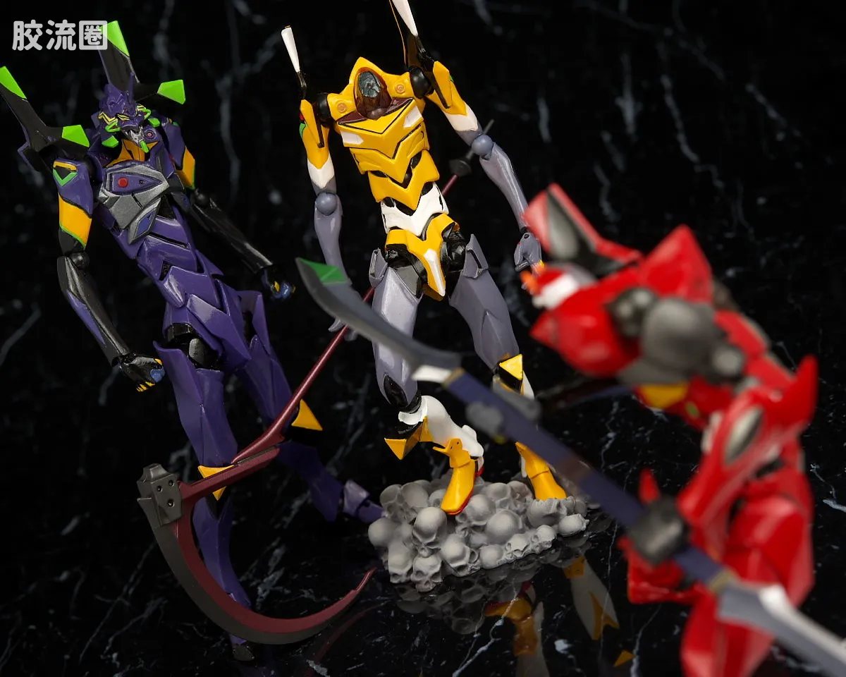海洋堂转轮科技山口式可动系列 普通版 138号 EVA 9号机 - 图片