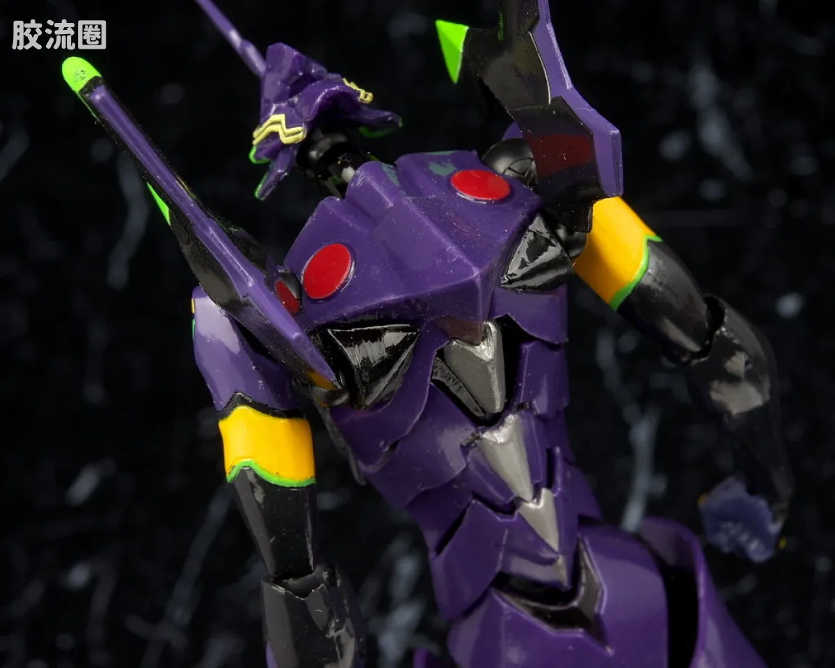 海洋堂转轮科技山口式可动系列 普通版 136号 EVA 13号机 - 图片