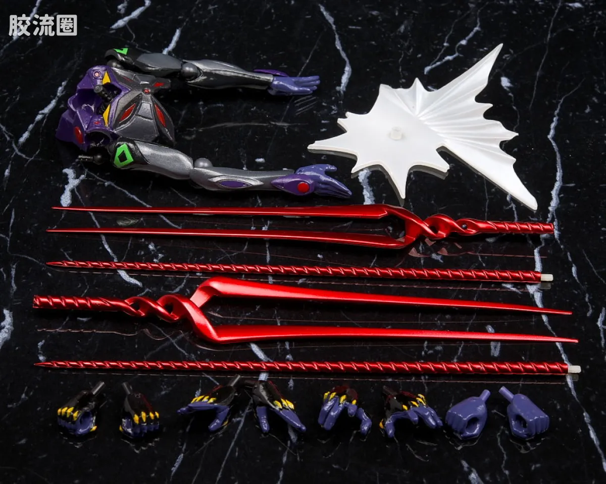 海洋堂转轮科技山口式可动系列 普通版 136号 EVA 13号机 - 图片