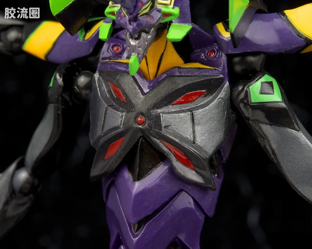 海洋堂转轮科技山口式可动系列 普通版 136号 EVA 13号机 - 图片