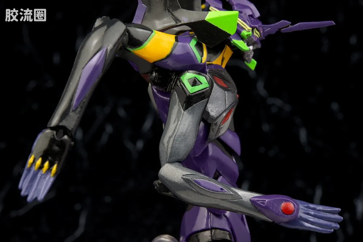 海洋堂转轮科技山口式可动系列 普通版 136号 EVA 13号机 - 图片