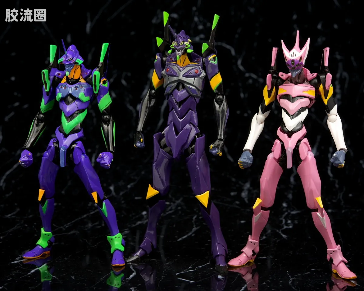 海洋堂转轮科技山口式可动系列 普通版 136号 EVA 13号机 - 图片