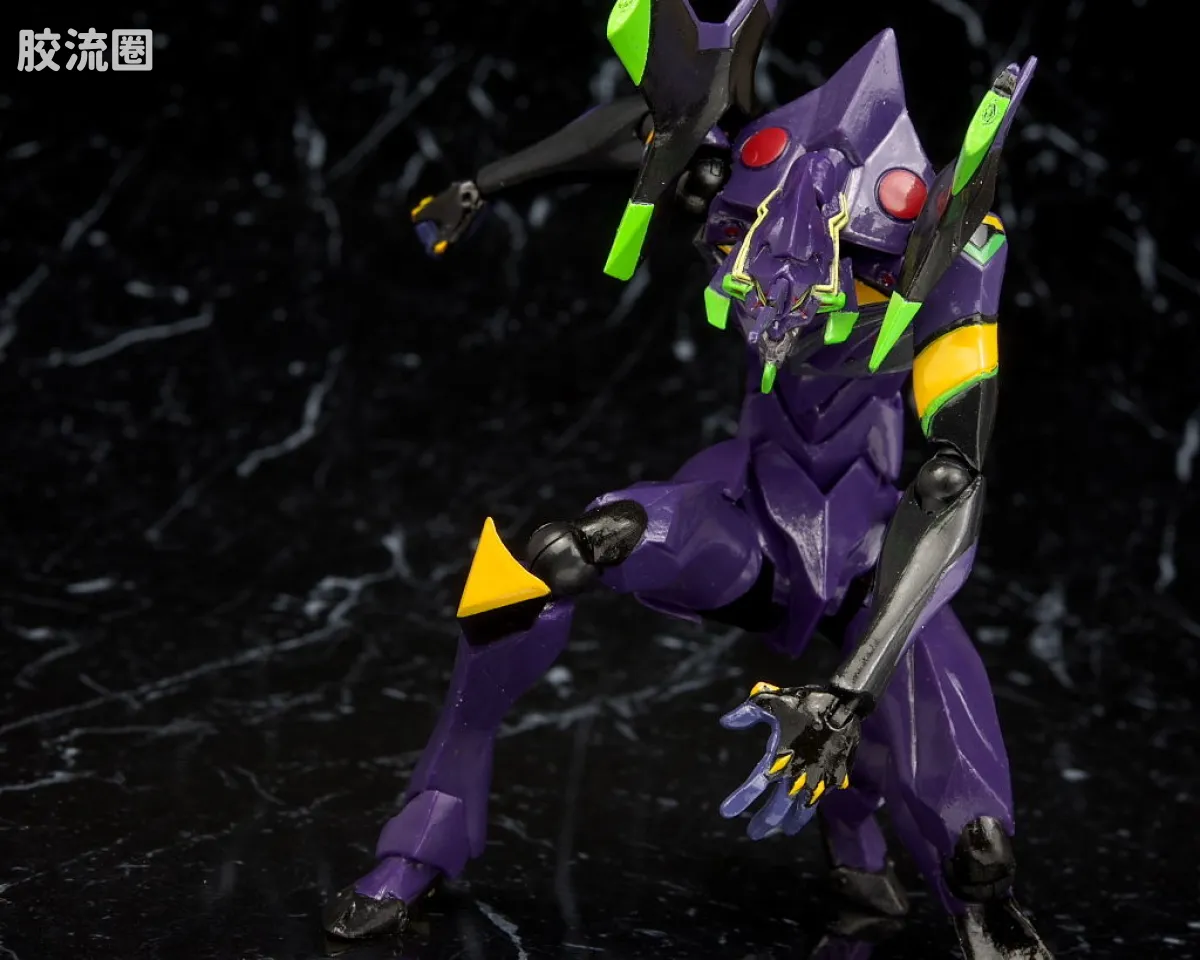 海洋堂转轮科技山口式可动系列 普通版 136号 EVA 13号机 - 图片