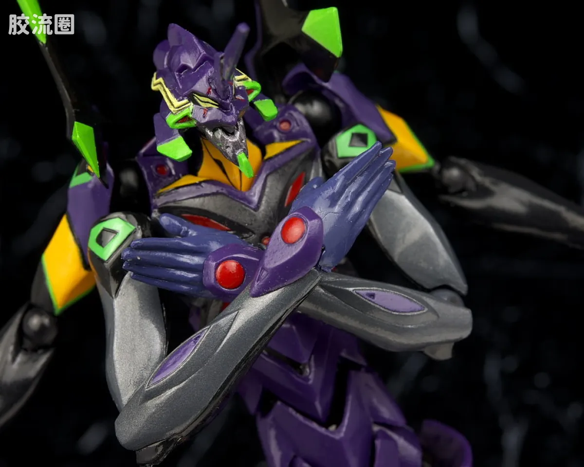 海洋堂转轮科技山口式可动系列 普通版 136号 EVA 13号机 - 图片