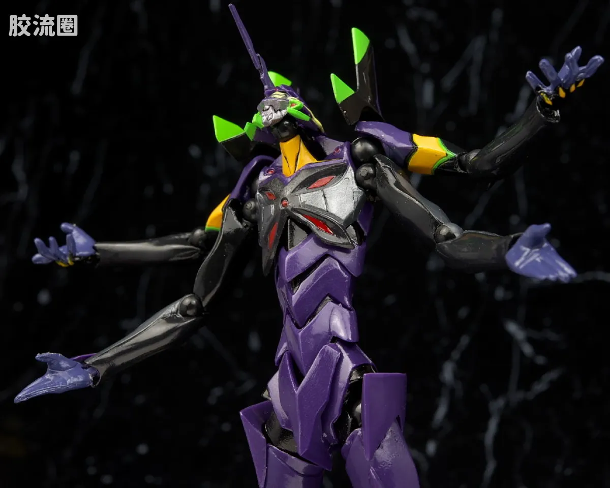 海洋堂转轮科技山口式可动系列 普通版 136号 EVA 13号机 - 图片