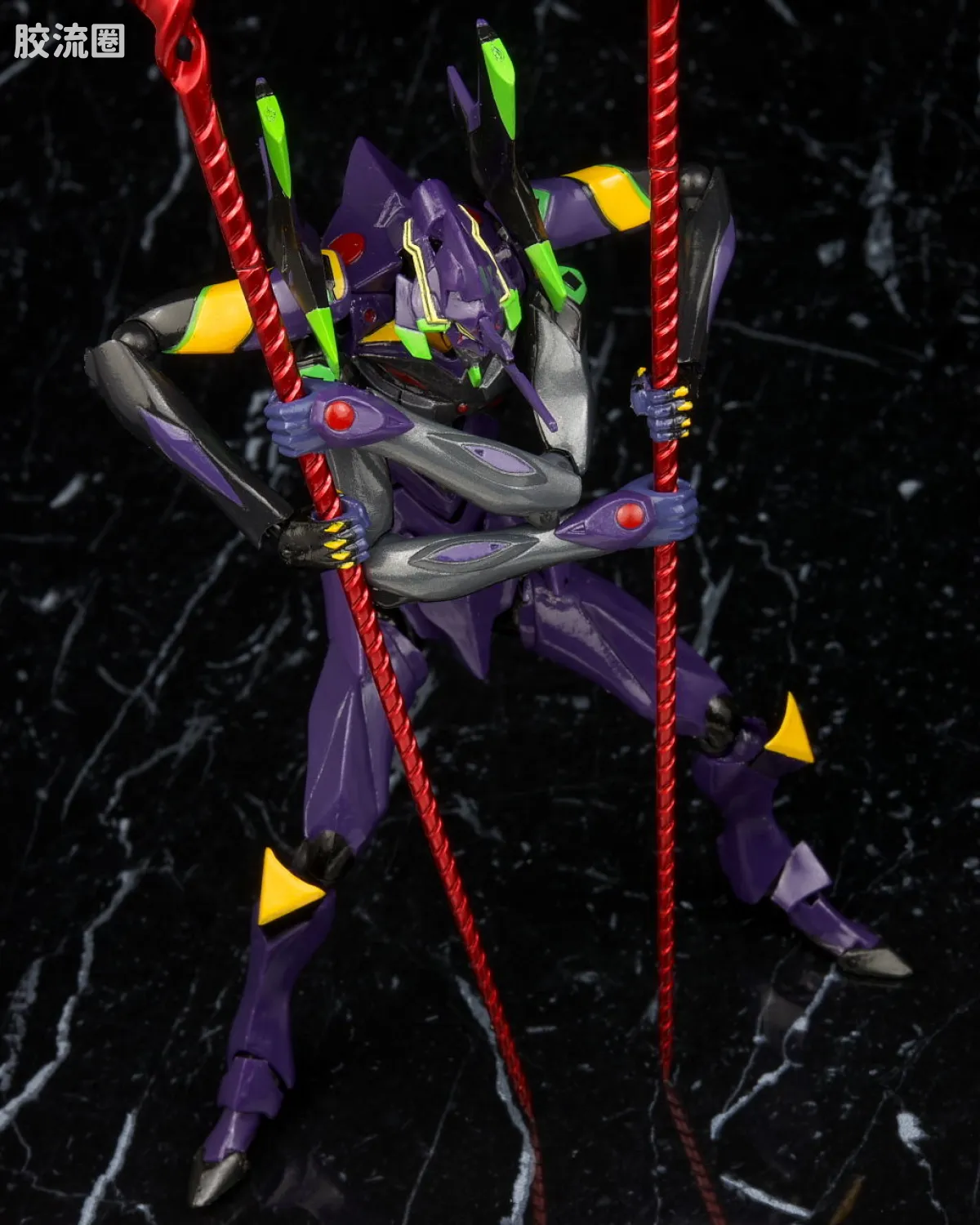海洋堂转轮科技山口式可动系列 普通版 136号 EVA 13号机 - 图片