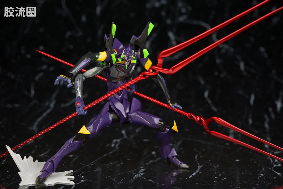 海洋堂转轮科技山口式可动系列 普通版 136号 EVA 13号机 - 图片