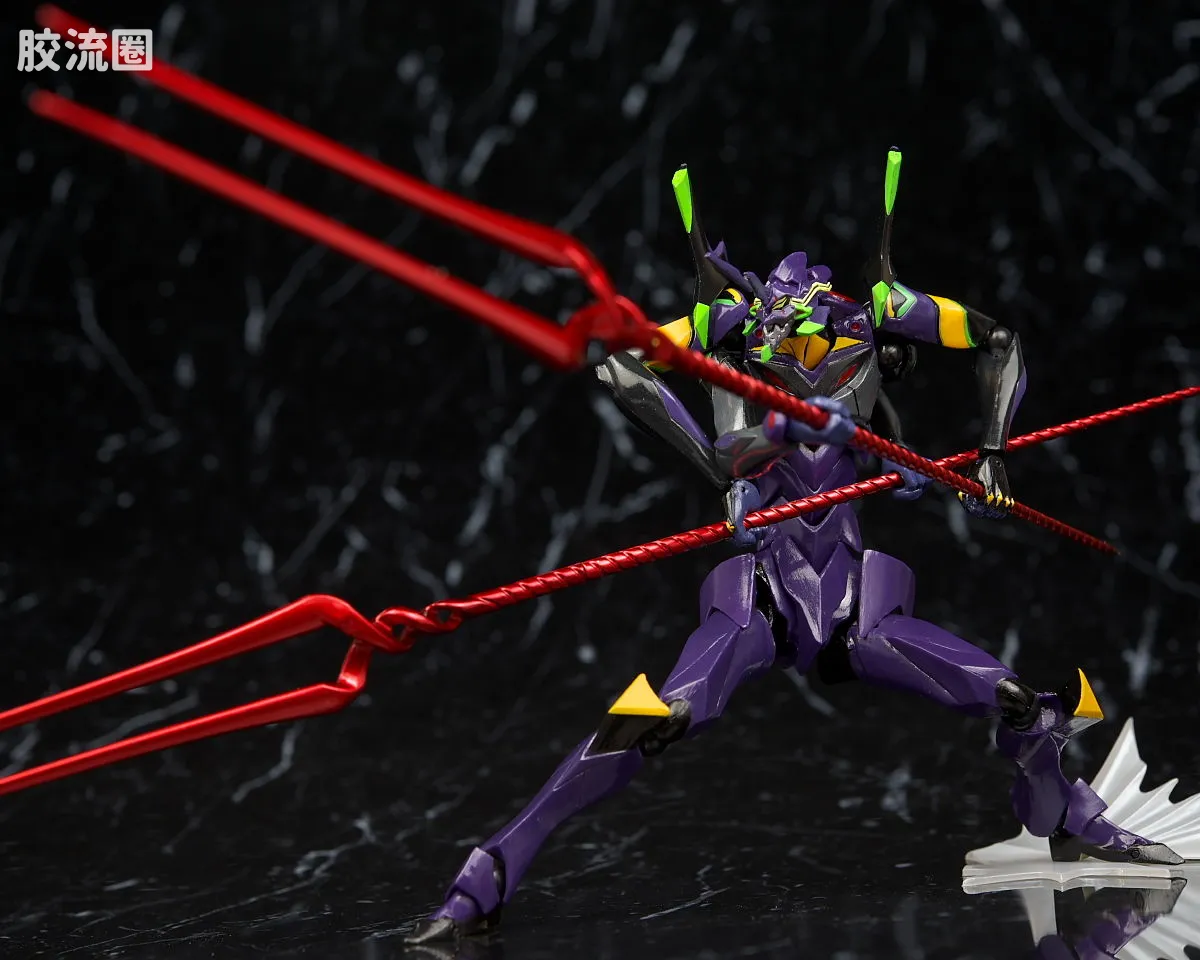 海洋堂转轮科技山口式可动系列 普通版 136号 EVA 13号机 - 图片