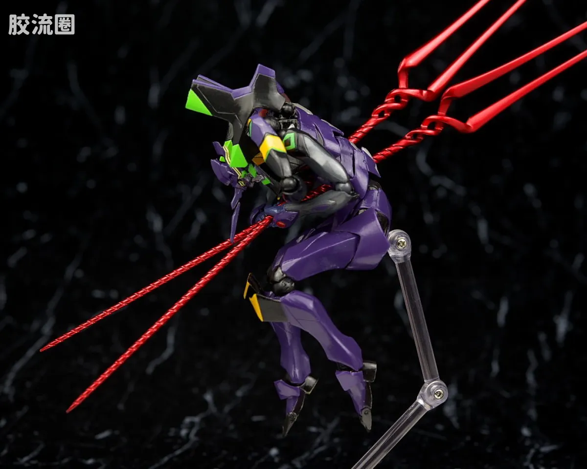 海洋堂转轮科技山口式可动系列 普通版 136号 EVA 13号机 - 图片