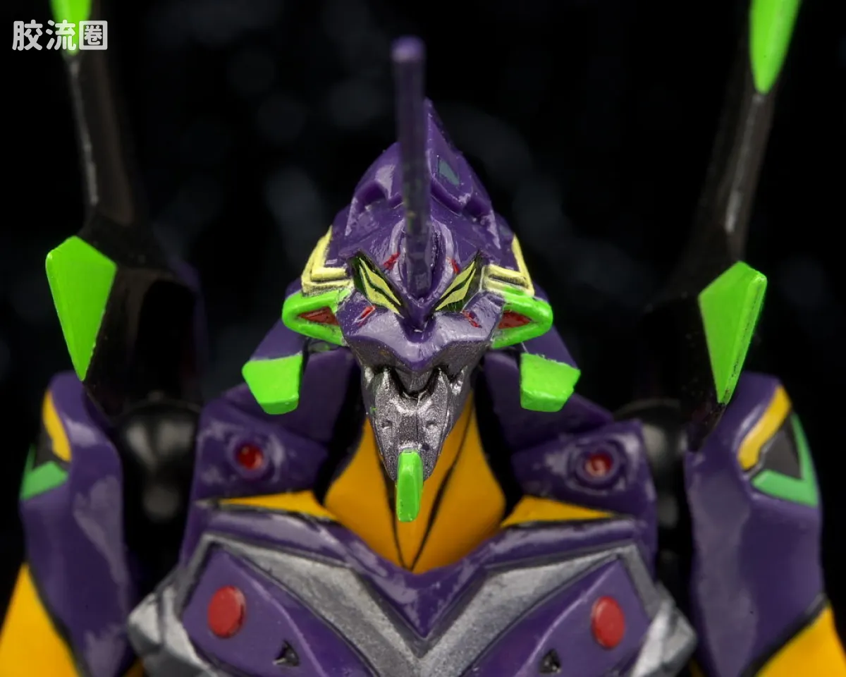 海洋堂转轮科技山口式可动系列 普通版 136号 EVA 13号机 - 图片