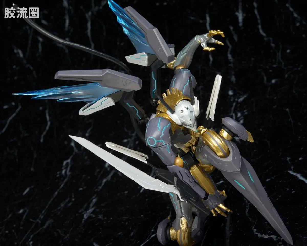 海洋堂转轮科技山口式可动系列 普通版 127号 Naked Jehuty - 图片