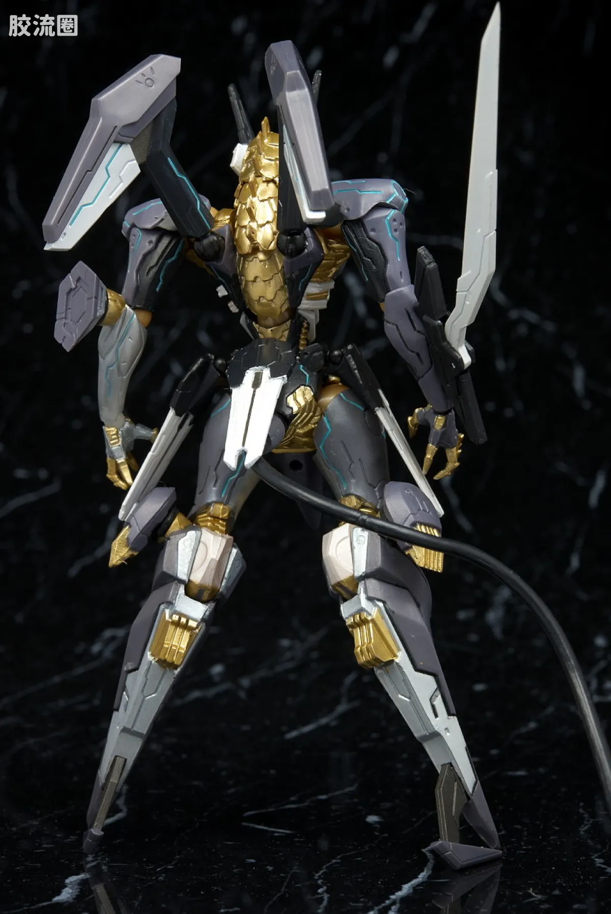 海洋堂转轮科技山口式可动系列 普通版 127号 Naked Jehuty - 图片