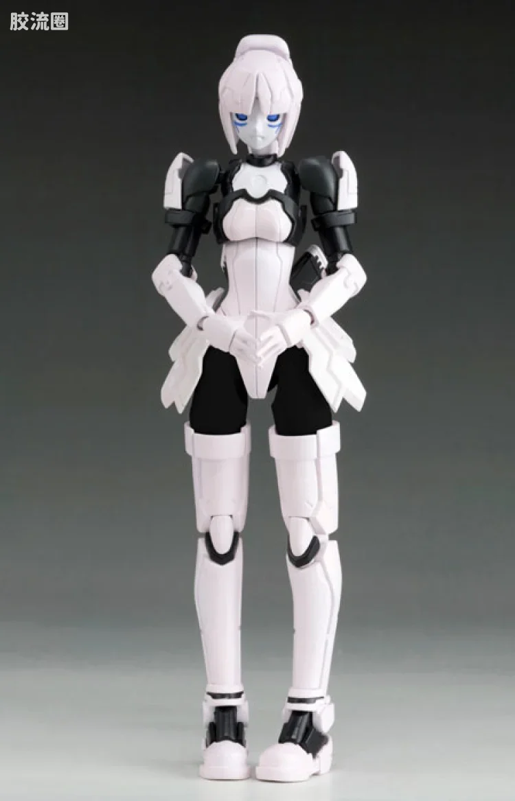 寿屋综合拼装模型系列 梦幻之星系列 机器人女枪手 羽白 - 图片