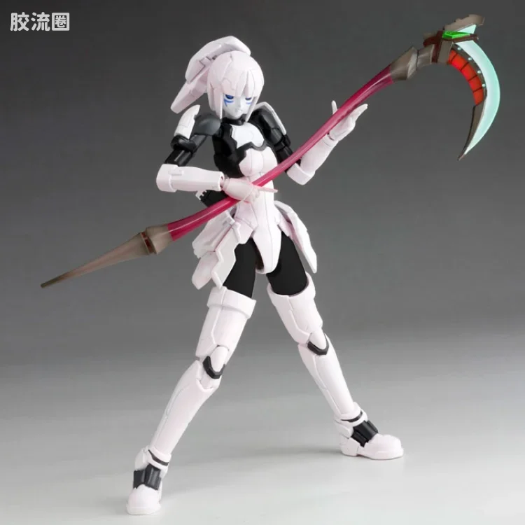 寿屋综合拼装模型系列 梦幻之星系列 机器人女枪手 羽白 - 图片