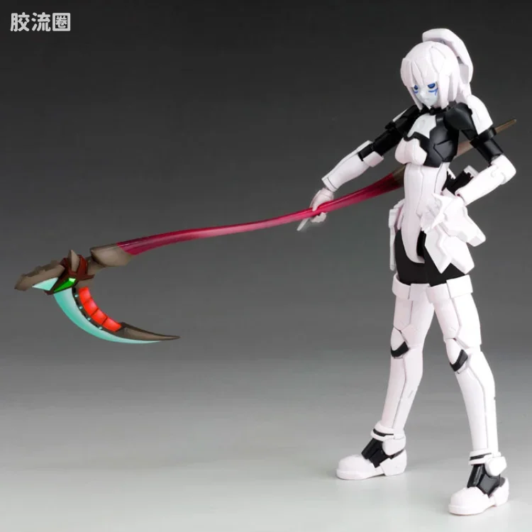 寿屋综合拼装模型系列 梦幻之星系列 机器人女枪手 羽白 - 图片