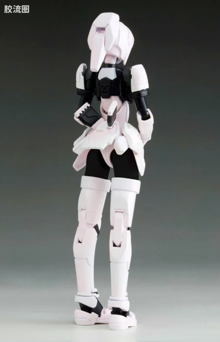 寿屋综合拼装模型系列 梦幻之星系列 机器人女枪手 羽白 - 图片