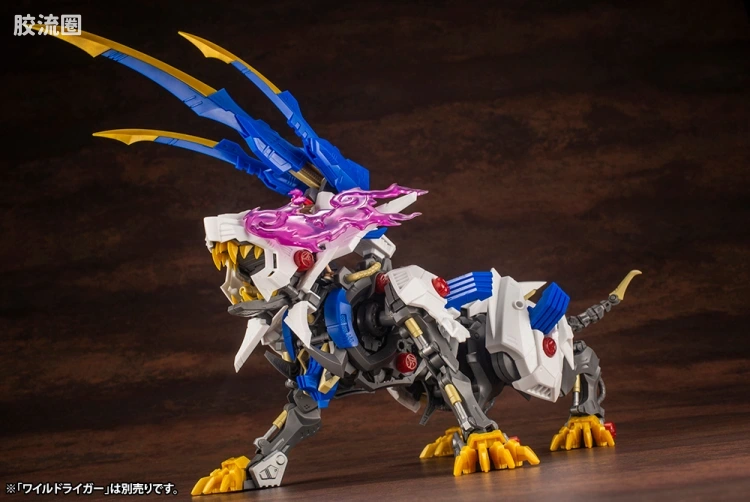 寿屋机兽起源 限定及特别版 W001 Limited 荒野长牙狮 红莲Ver. - 图片