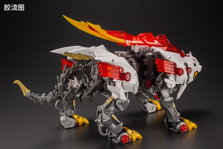 寿屋机兽起源 限定及特别版 W001 Limited 荒野长牙狮 红莲Ver. - 图片