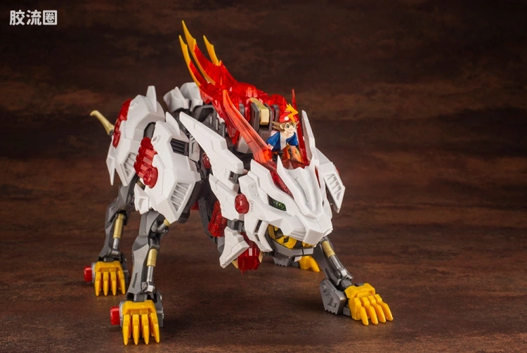 寿屋机兽起源 限定及特别版 W001 Limited 荒野长牙狮 红莲Ver. - 图片
