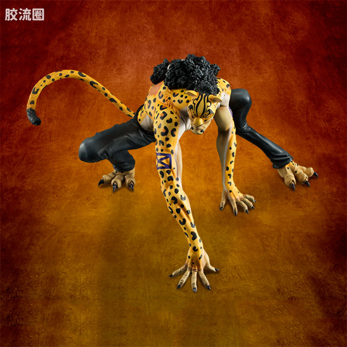 海贼王P.O.P系列 dx系列 路奇Ver.豹 纸绘武身 - 图片