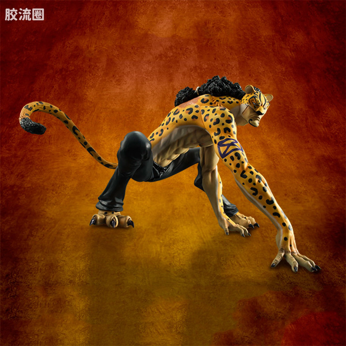 海贼王P.O.P系列 dx系列 路奇Ver.豹 纸绘武身 - 图片