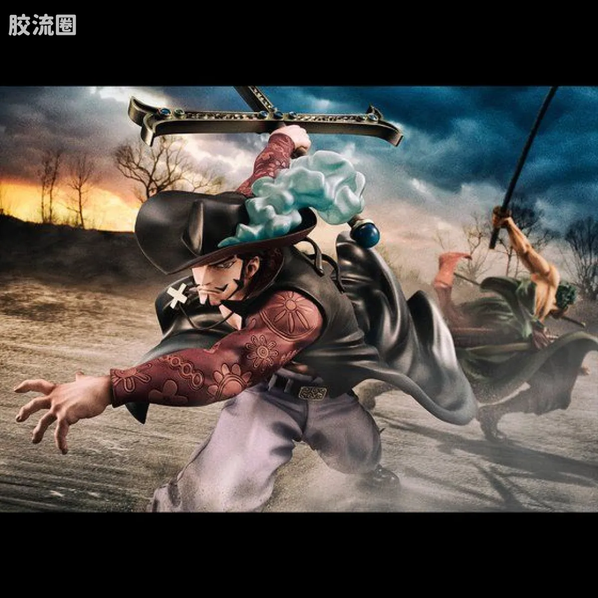 海贼王P.O.P系列 MAXIMUM系列 “鹰眼”乔拉可尔·密佛格 - 图片
