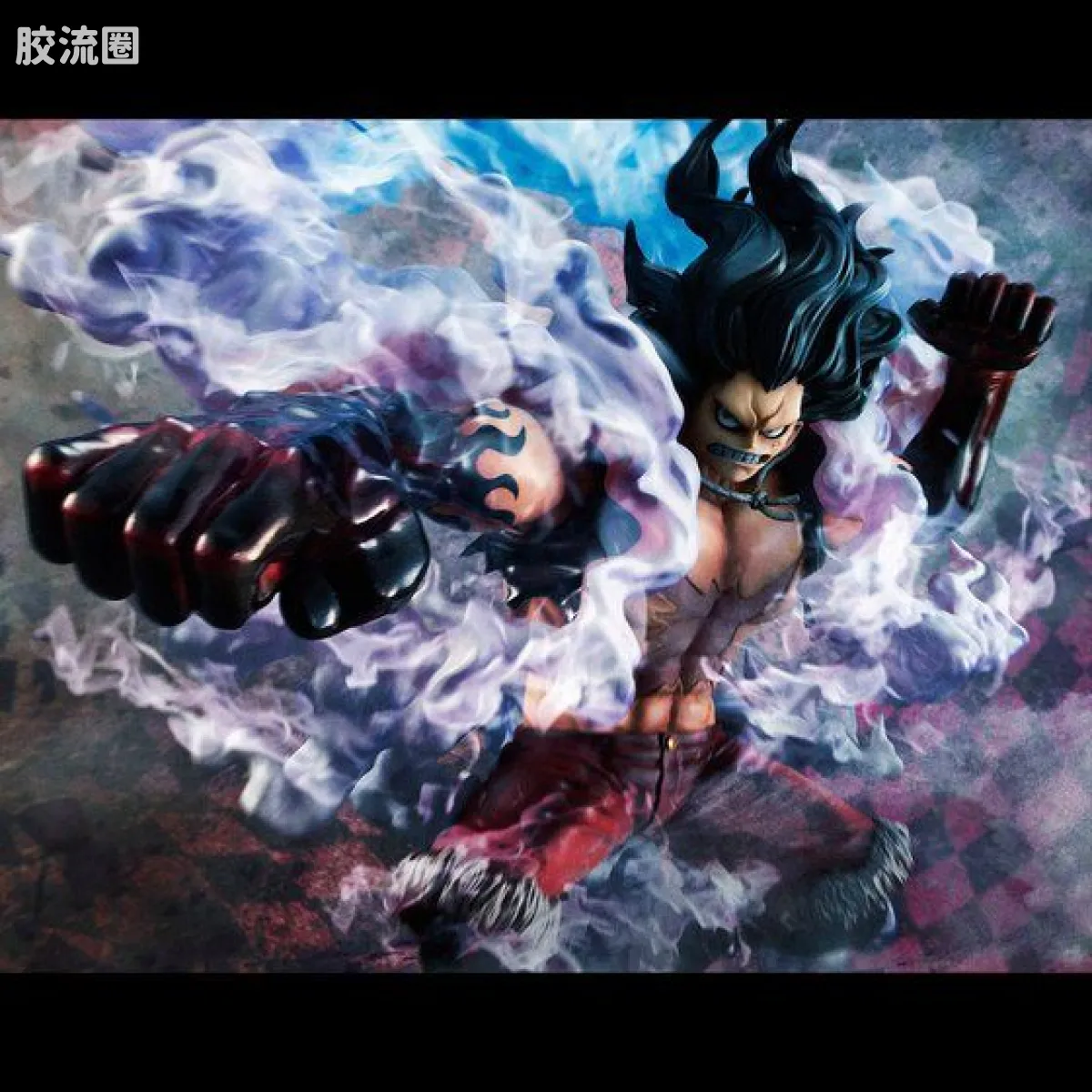 海贼王P.O.P系列 SA-MAXIMUM 蒙奇・D・路飞 四档 蛇人 - 图片