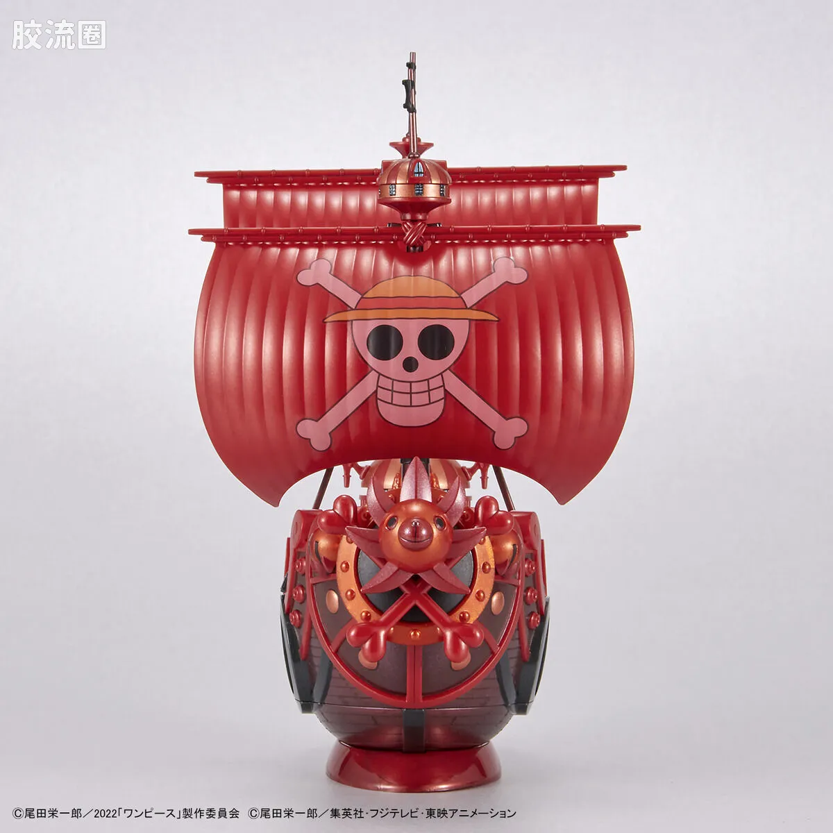 海贼王伟大的船收藏系列拼装模型 伟大的船 千阳号 <海贼王 FILM RED>公开纪念配色Ver. - 图片