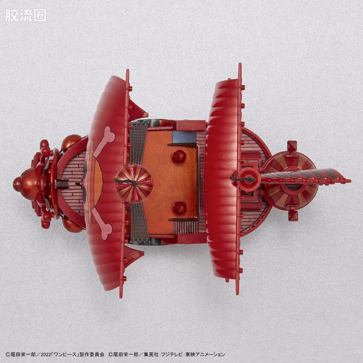海贼王伟大的船收藏系列拼装模型 伟大的船 千阳号 <海贼王 FILM RED>公开纪念配色Ver. - 图片