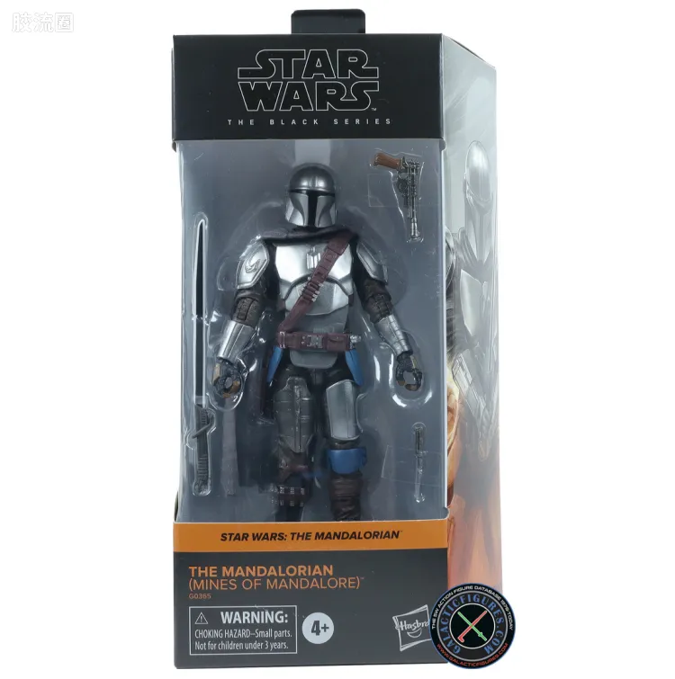 星球大战 THE BLACK SERIES 星球大战 美剧 曼达洛人 6寸系列 丁·贾林（曼达洛星矿井）Din Djarin (Mines Of Mandalore)