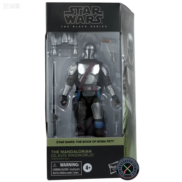 星球大战 THE BLACK SERIES 星球大战 美剧 波巴·费特之书 6寸系列 丁·贾林（格拉维斯环形世界） Din Djarin(Glavis Ringworld)