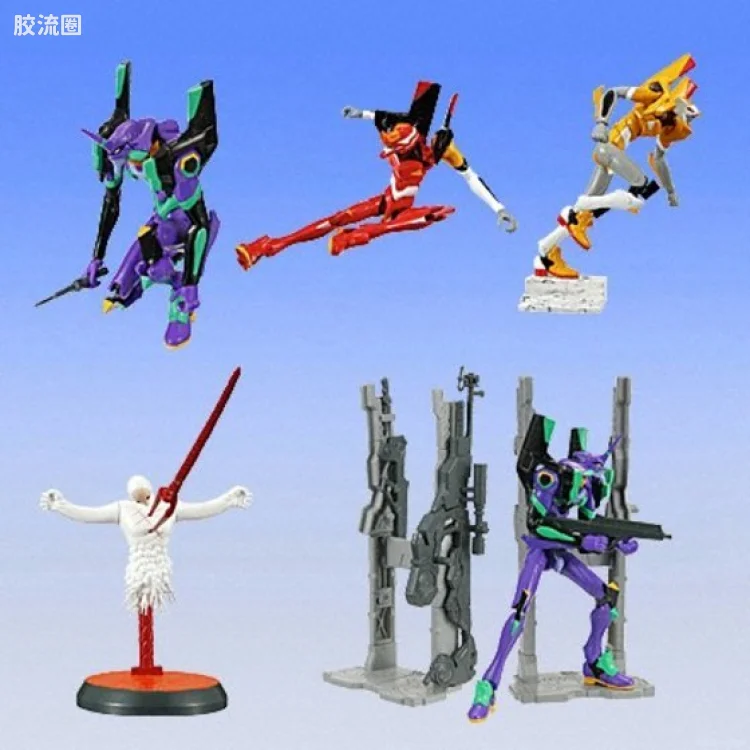 万代EVA扭蛋盒蛋系列 扭蛋 万代 ultimate action neo 机体扭蛋 新剧场版：破 第一弹