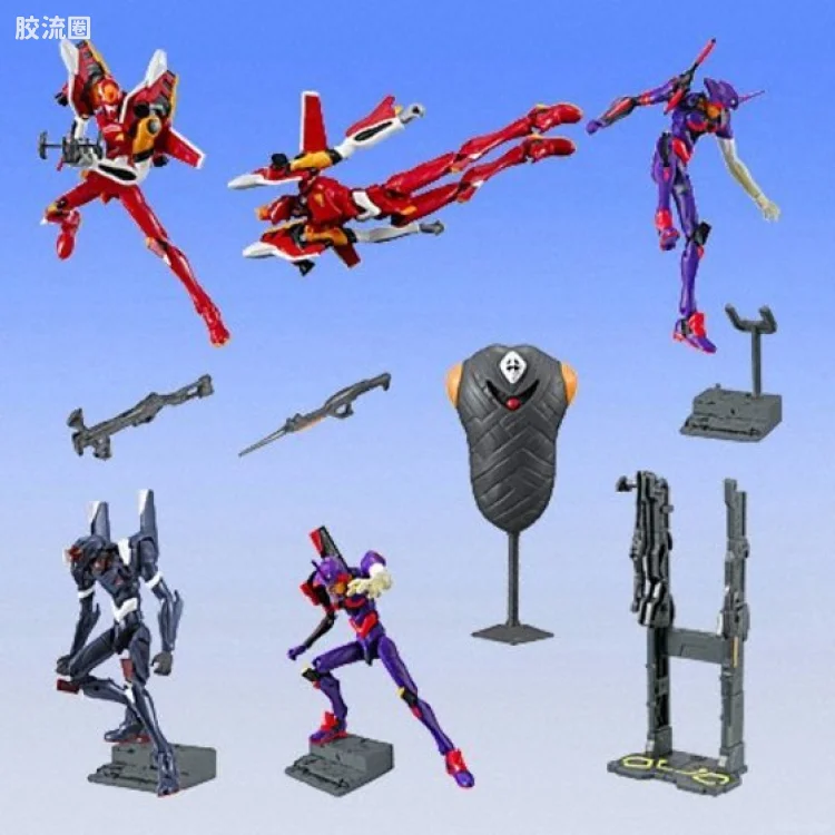 万代EVA扭蛋盒蛋系列 扭蛋 万代 ultimate action neo 机体扭蛋 新剧场版：破 第二弹