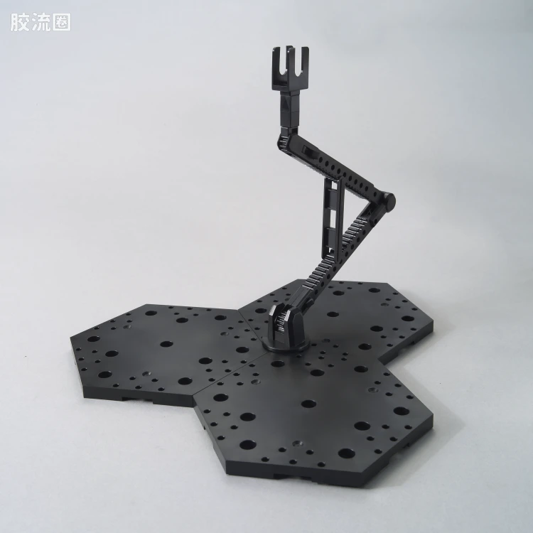 万代模型配件综合 Action Base 4 万用支架 黑色支架 - 图片
