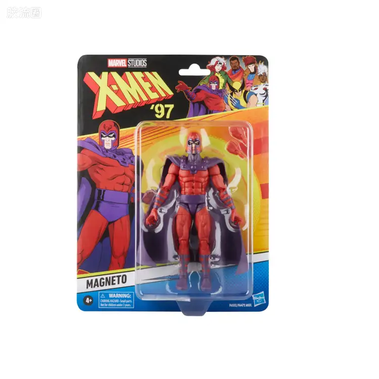 Marvel Legends/漫威传奇 可动人偶系列 X-战警97 动画 复古挂卡系列 万磁王
