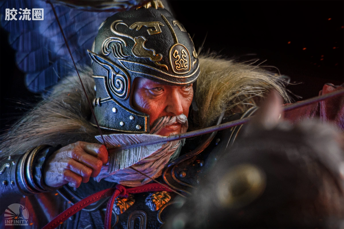 开天工作室 日系手办&雕像系列 三国系列 开天工作室 三国五虎将《1/4 黄忠》收藏雕像 - 图片