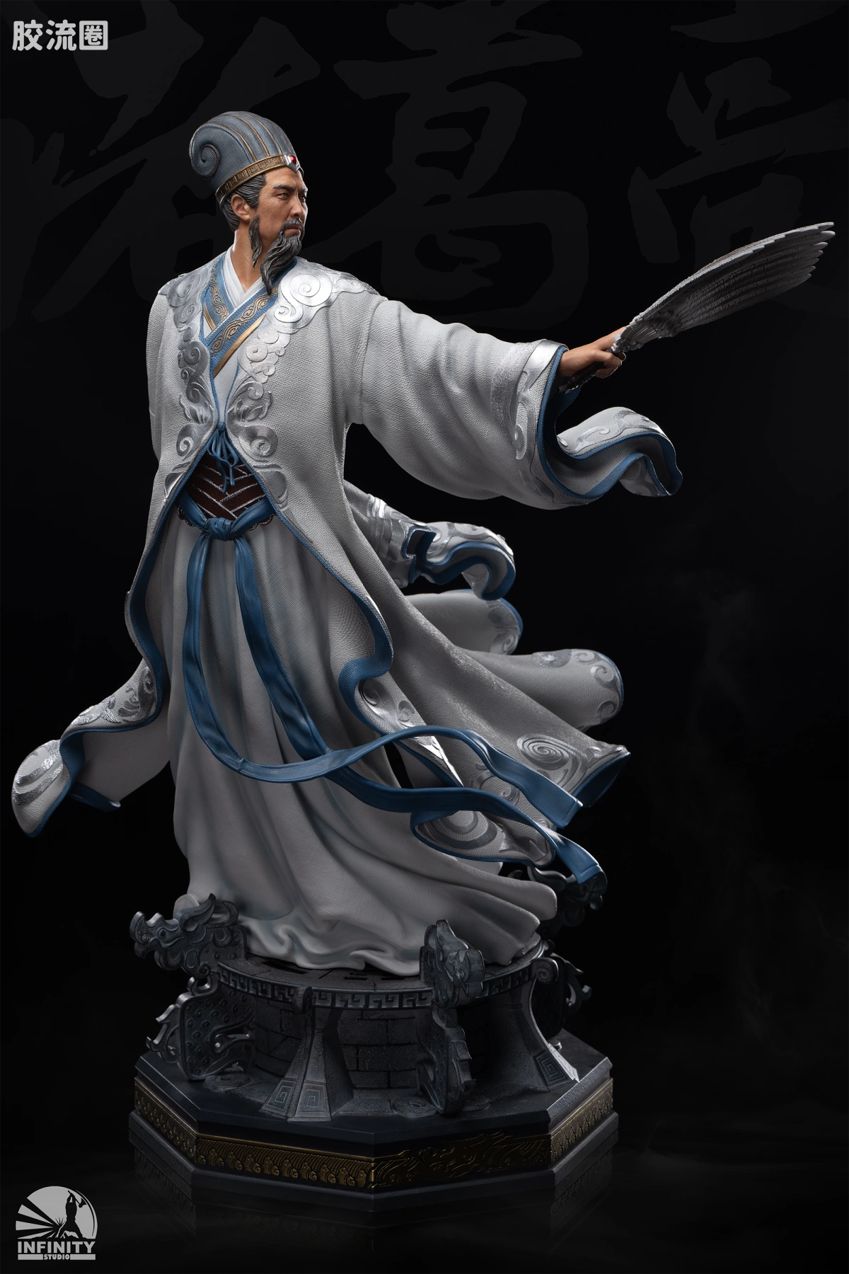 开天工作室 日系手办&雕像系列 三国系列 哪吒 化莲重生 1/4全身像 - 图片