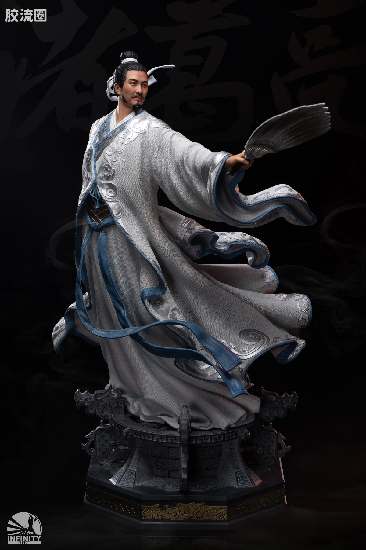 开天工作室 日系手办&雕像系列 三国系列 哪吒 化莲重生 1/4全身像 - 图片