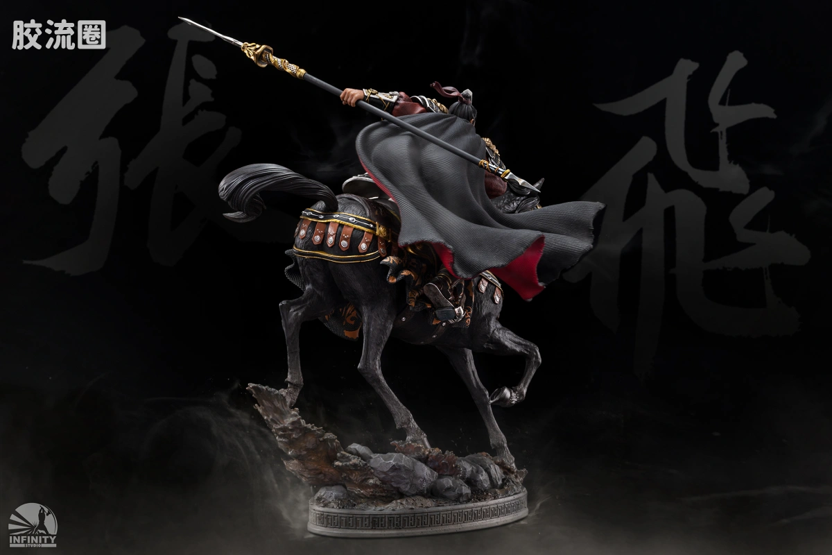 开天工作室 日系手办&雕像系列 三国系列 三国群雄系列 张飞 1/7全身像 彩色版 - 图片