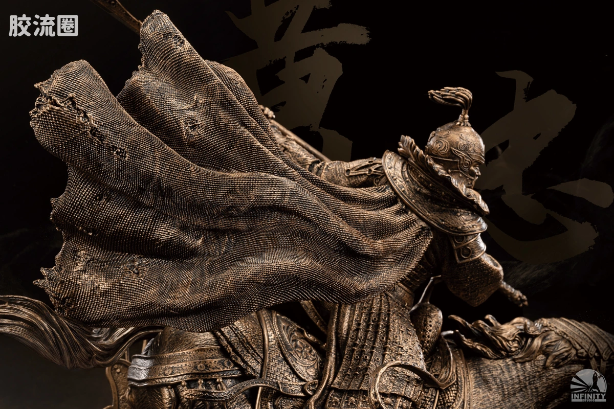 开天工作室 日系手办&雕像系列 三国系列 三国群雄系列 黄忠 1/7全身像 铜色版 - 图片