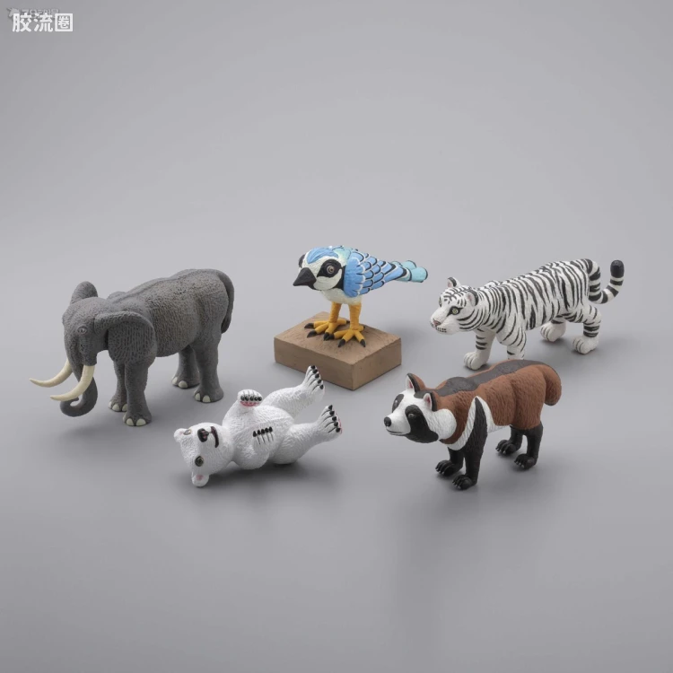 海洋堂扭蛋盒蛋系列 综合 三泽厚彦 ANIMALS FIGURE COLLECTION